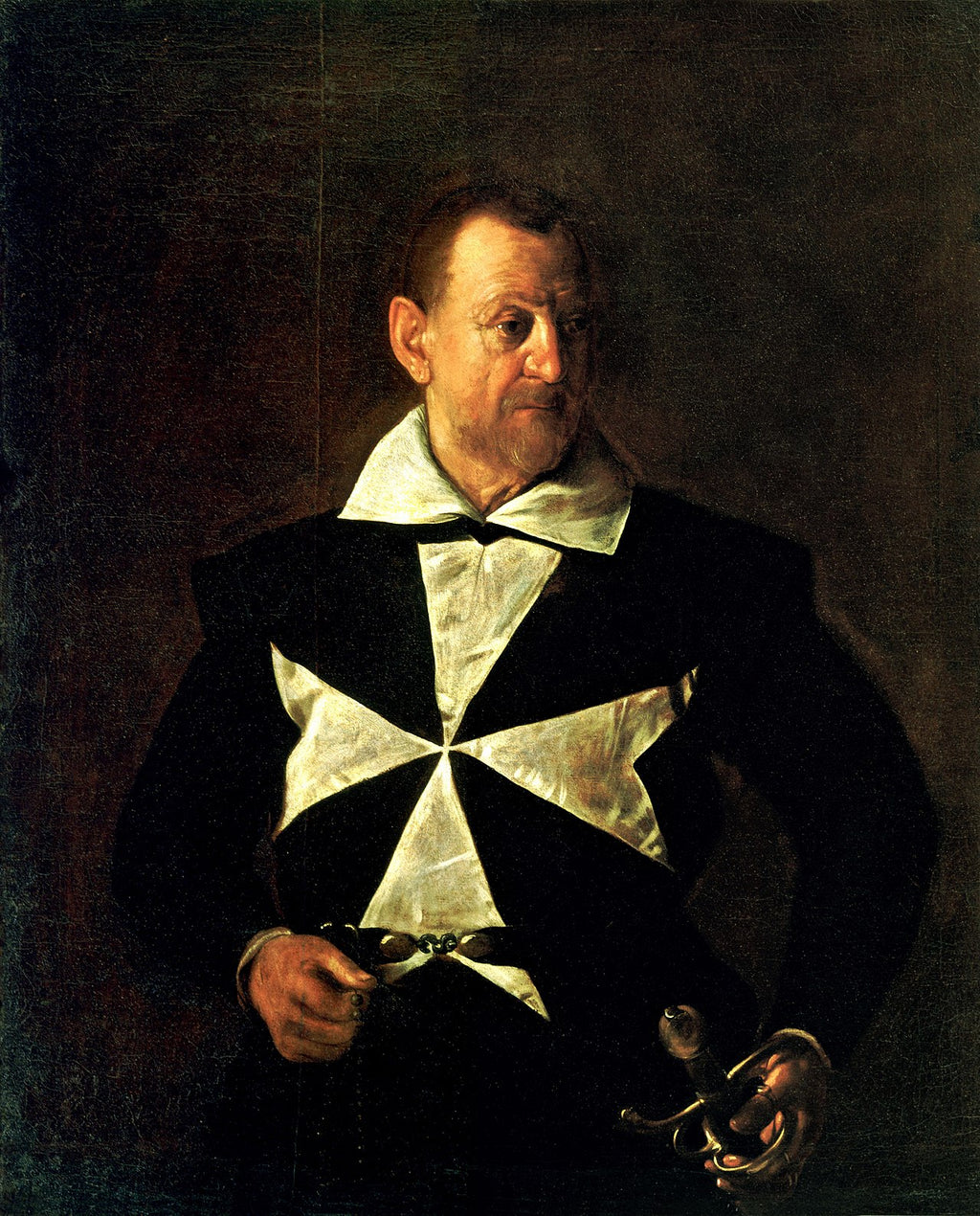 Reproduction du tableau « Portrait d'Antonio Martelli - Le Caravage » par Alpha Reproduction en peinture à l’huile