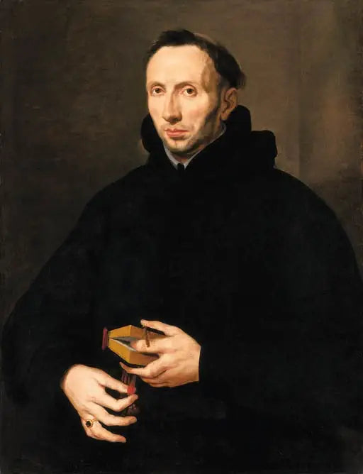 Brüksel yakınlarındaki Augustinian manastırının başrahibi Antonius de Roore (1577-1655) portresi - Peter Paul Rubens