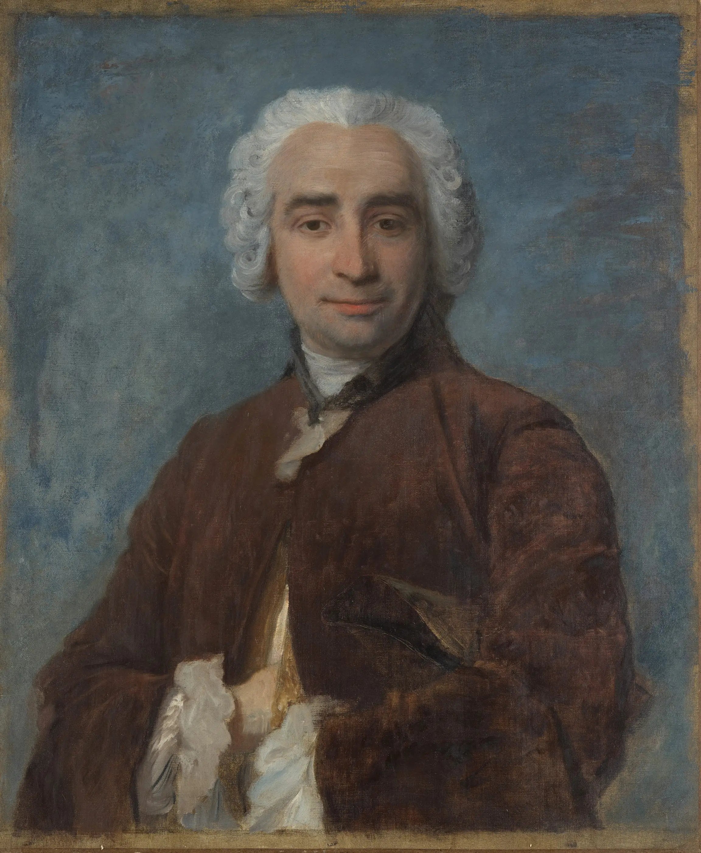 Portrait d’homme d’après Maurice Quentin de La Tour - Edgar Degas - Alpha Reproduction