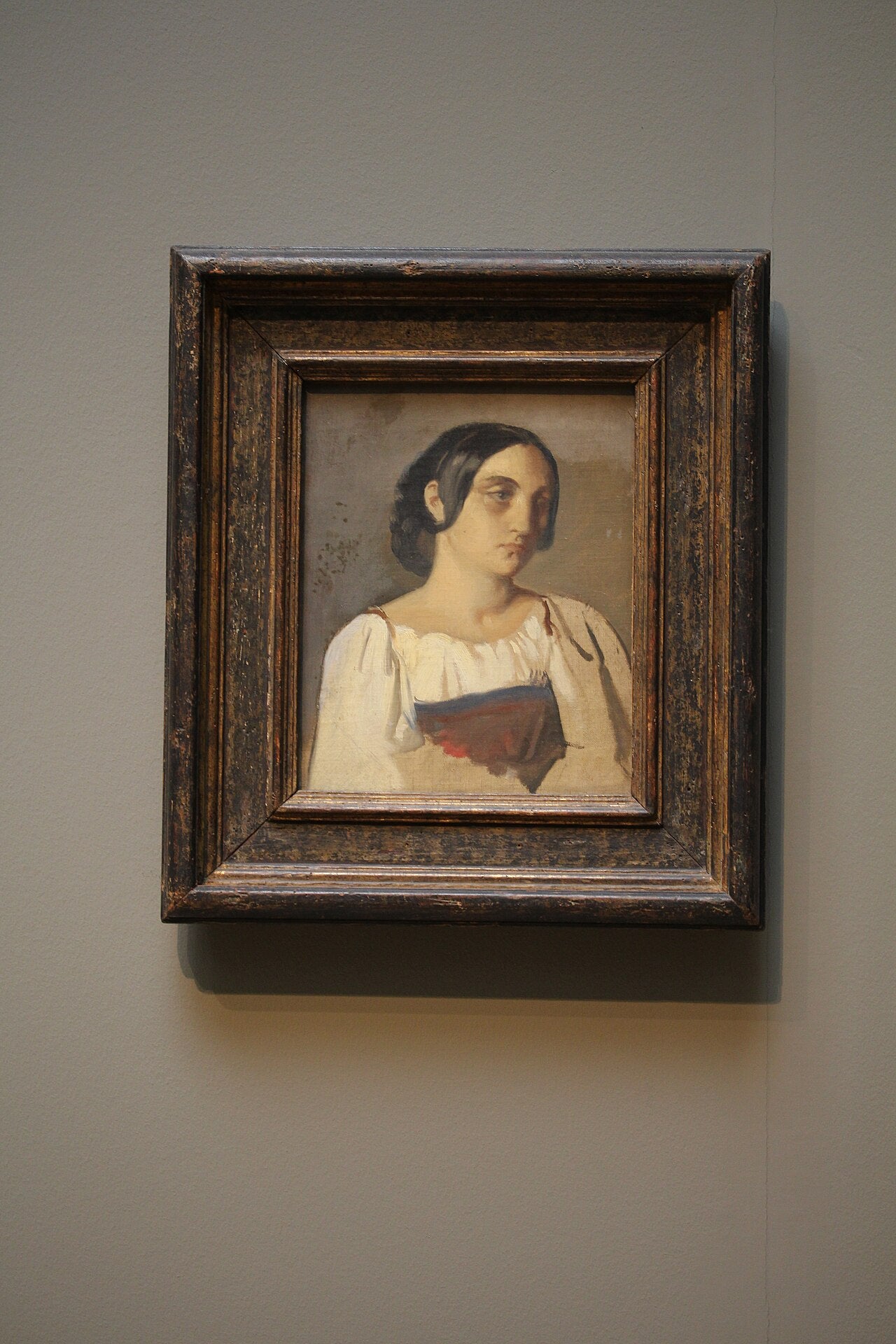 Portrait d’une Italienne - Théodore Chassériau - Alpha Reproduction