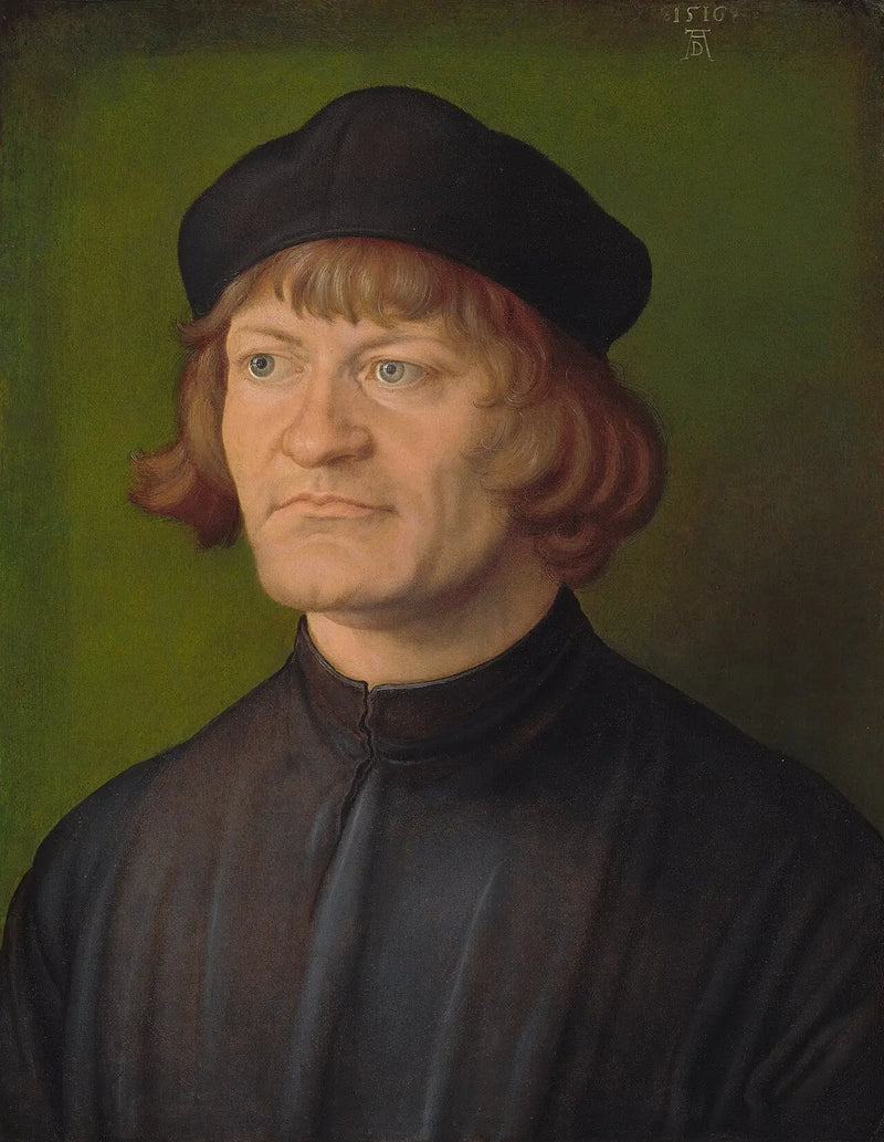 Bir din adamının portresi (Johann Dorsch?) - Albrecht Dürer