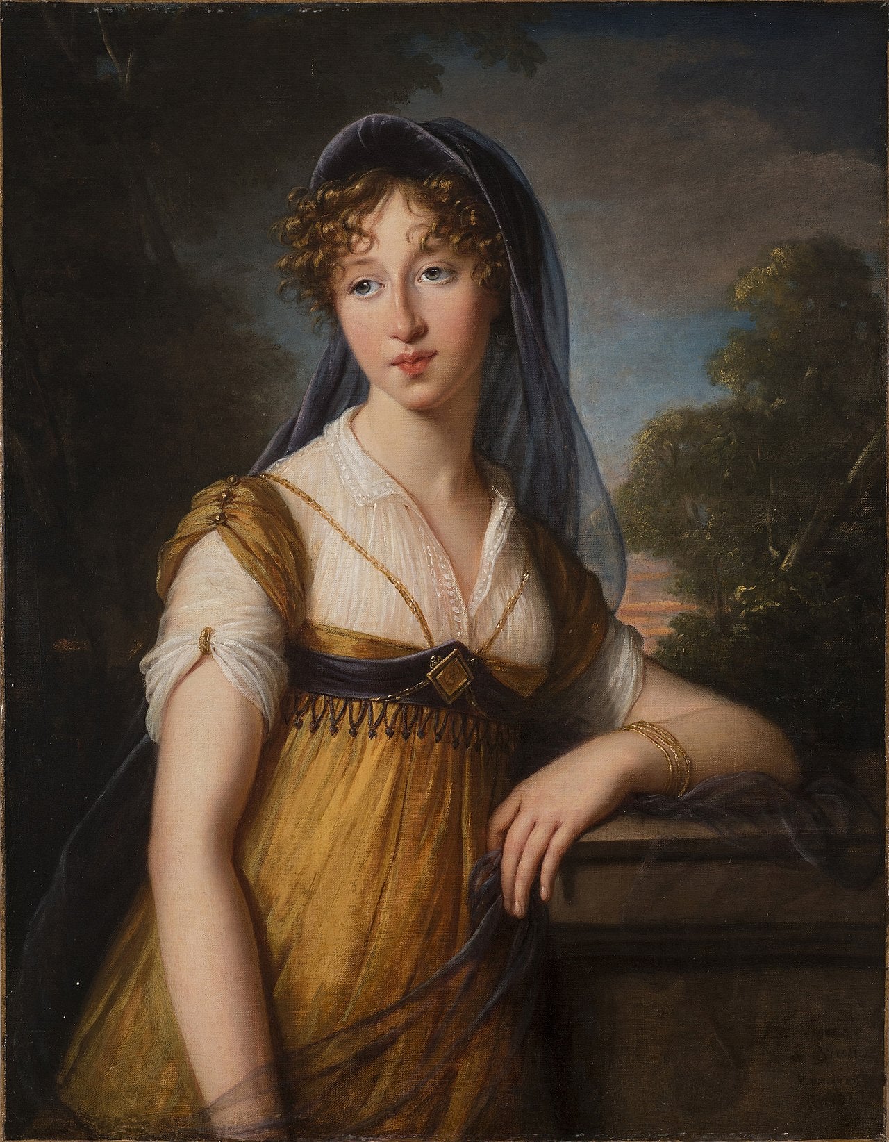 Portrait d'une femme - Élisabeth Vigée Le Brun