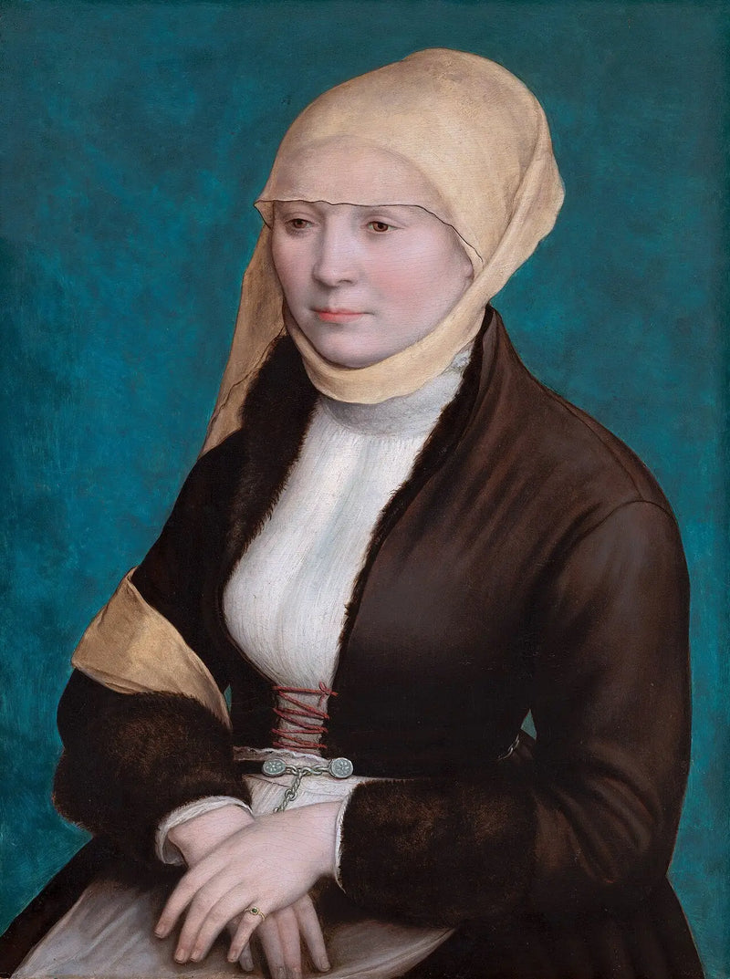 Genç Bir Kadının Portresi - Hans Holbein le Jeune