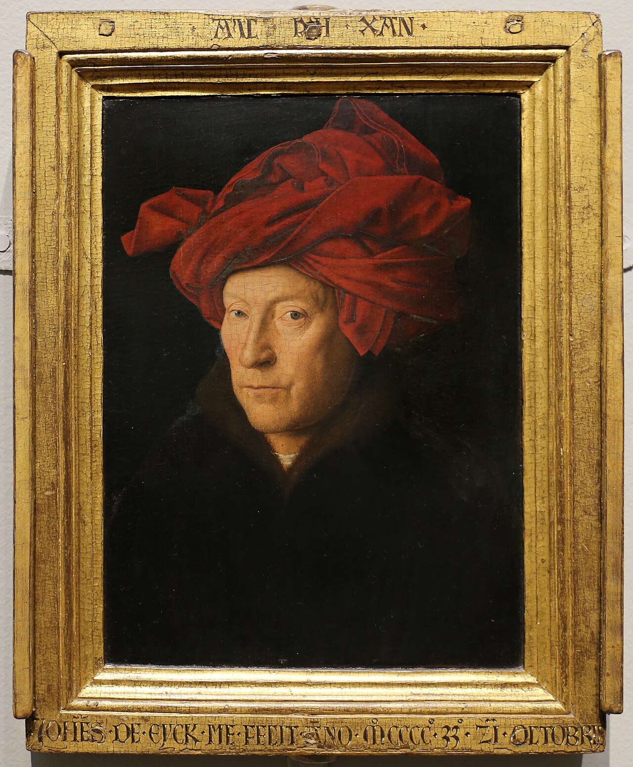 Portrait d'un homme (autoportrait?) - Jan van Eyck