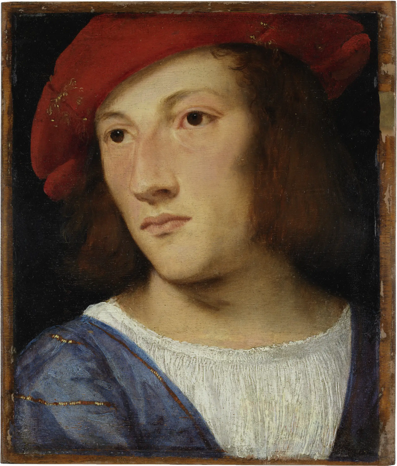 Genç Bir Adamın Portresi. - Titian