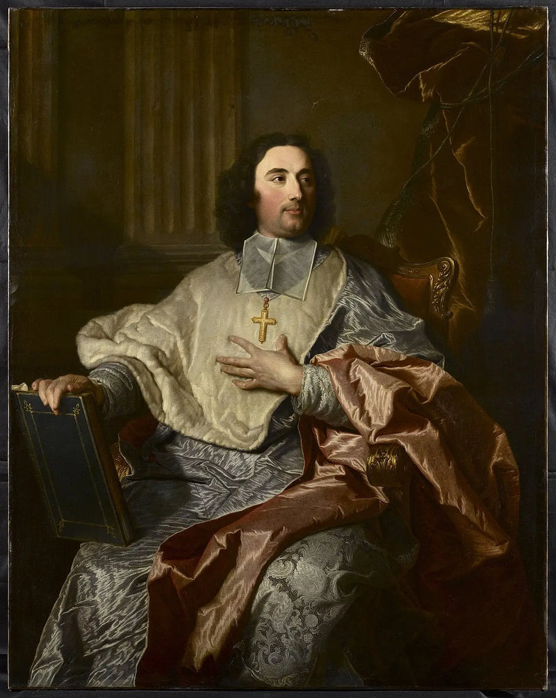 Charles de Saint-Albin Portresi - Hyacinthe Rigaud