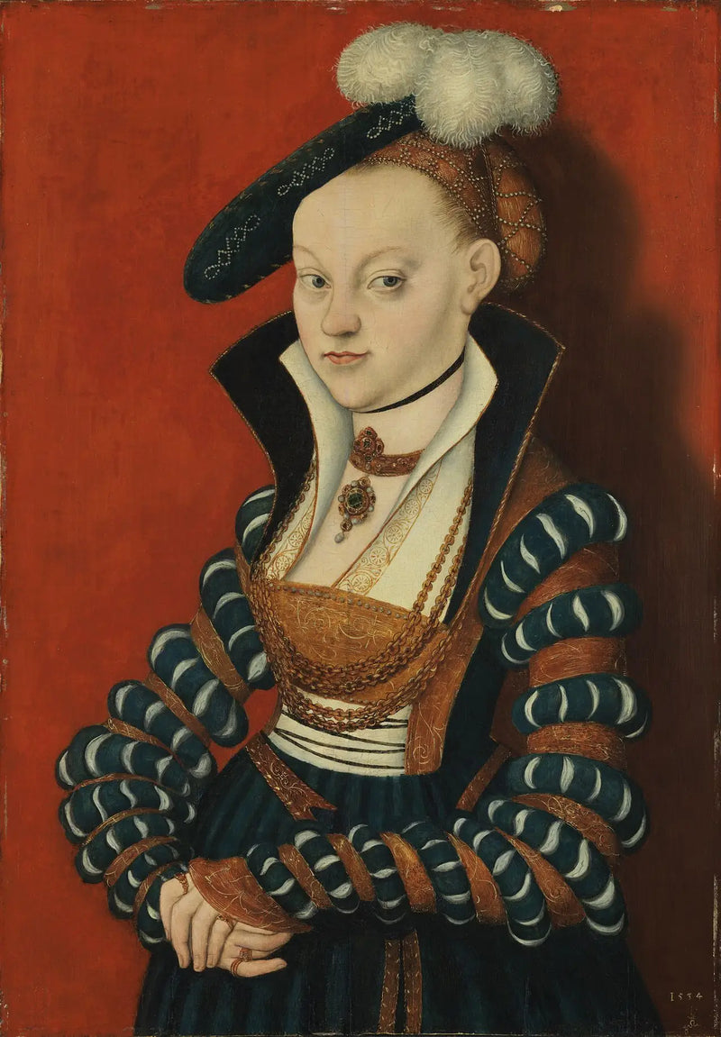 Christiane von Eulenau Portresi - Lucas Cranach the Elder