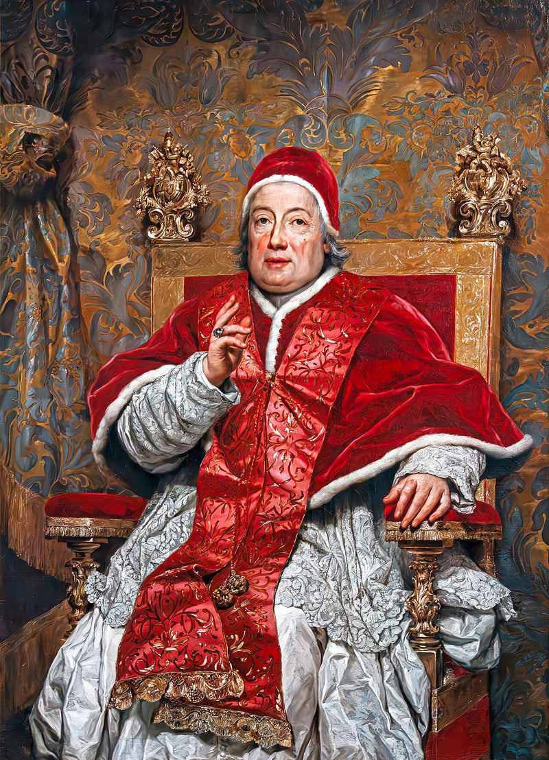Clément XIII Rezzonico Portresi - Anton Raphael Mengs