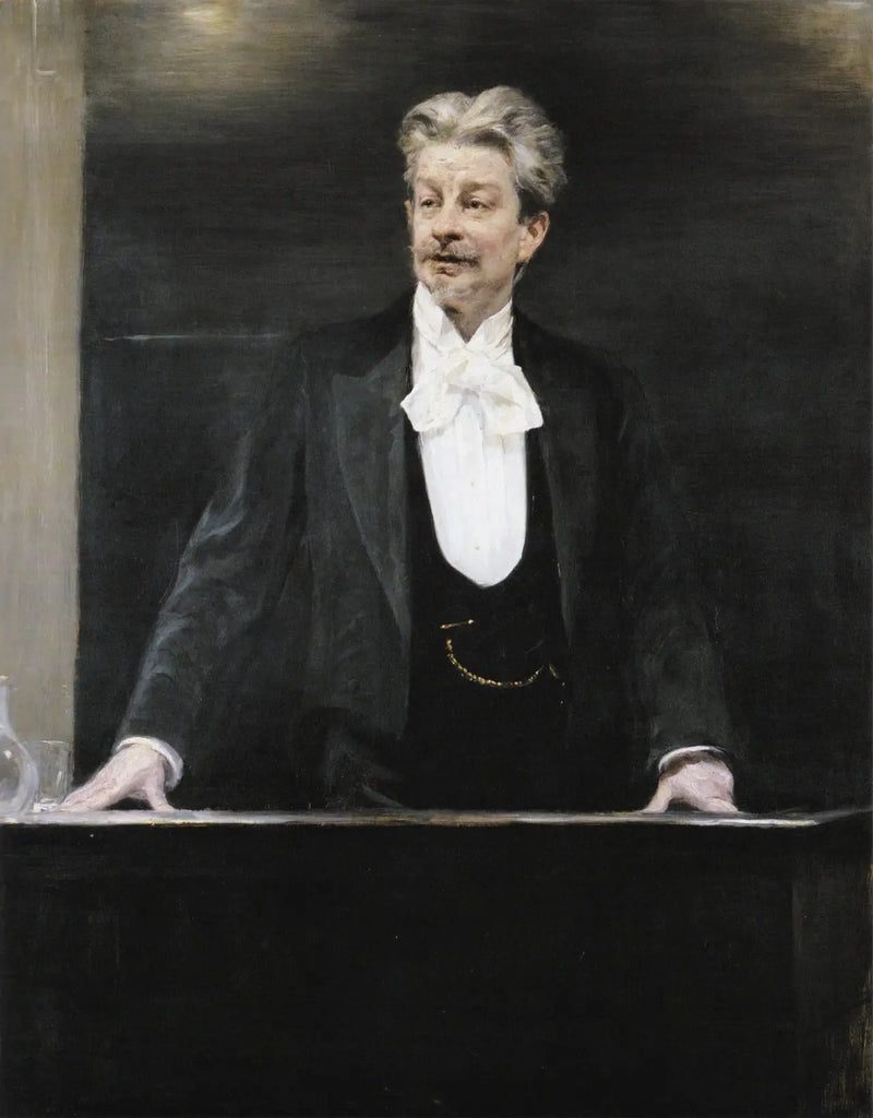 Georg Brandes'in Konferans Verdiği Portre - Peder Severin Krøyer