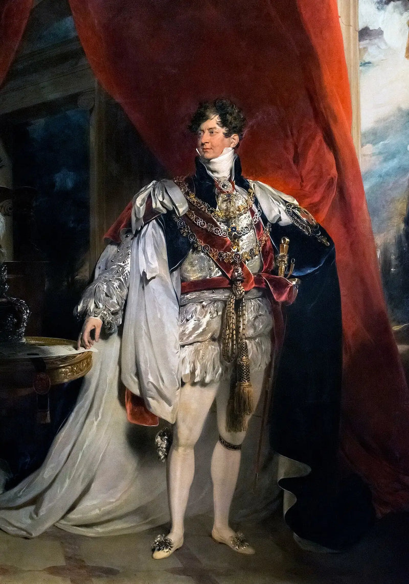 İngiltere Kralı George IV Portresi - Thomas Lawrence
