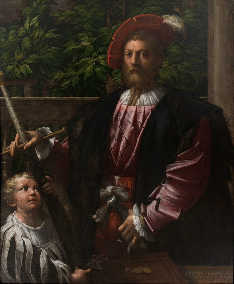 Lorenzo Cybo Portresi - Parmigianino