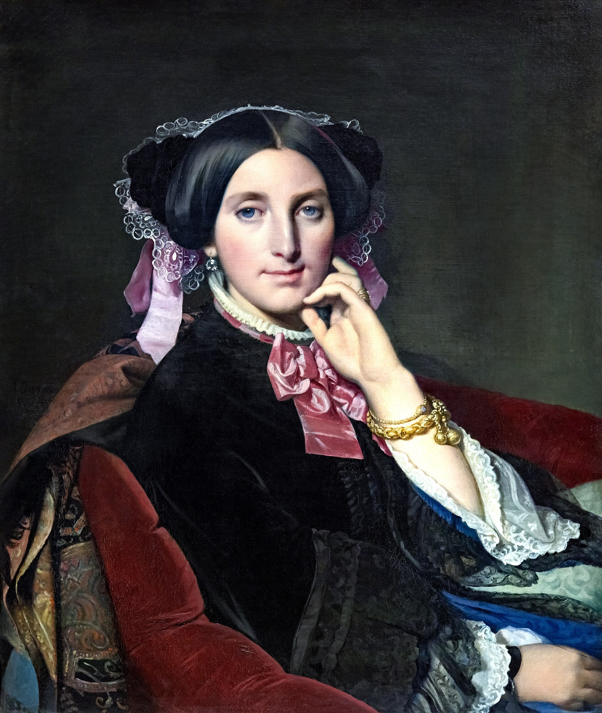 Madame Gonse Portresi - Jean-Auguste-Dominique Ingres