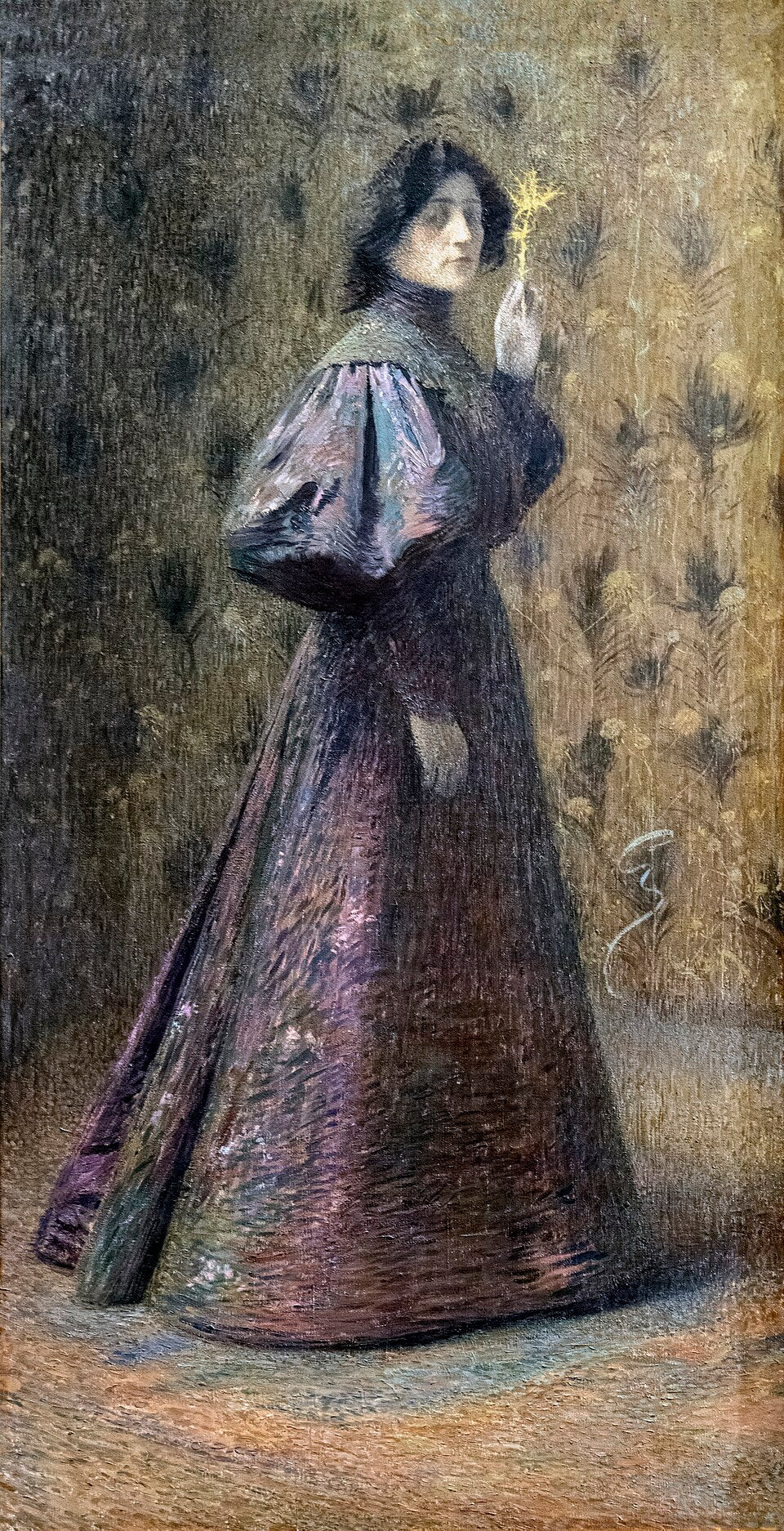 Portrait de Madame Sans - Henri-Jean Guillaume Martin