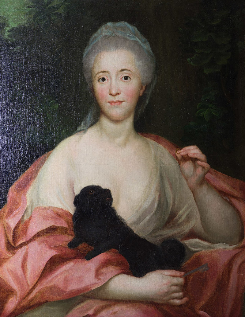 Mariana de Silva-Bazán ve Sarmiento Portresi - Anton Raphael Mengs