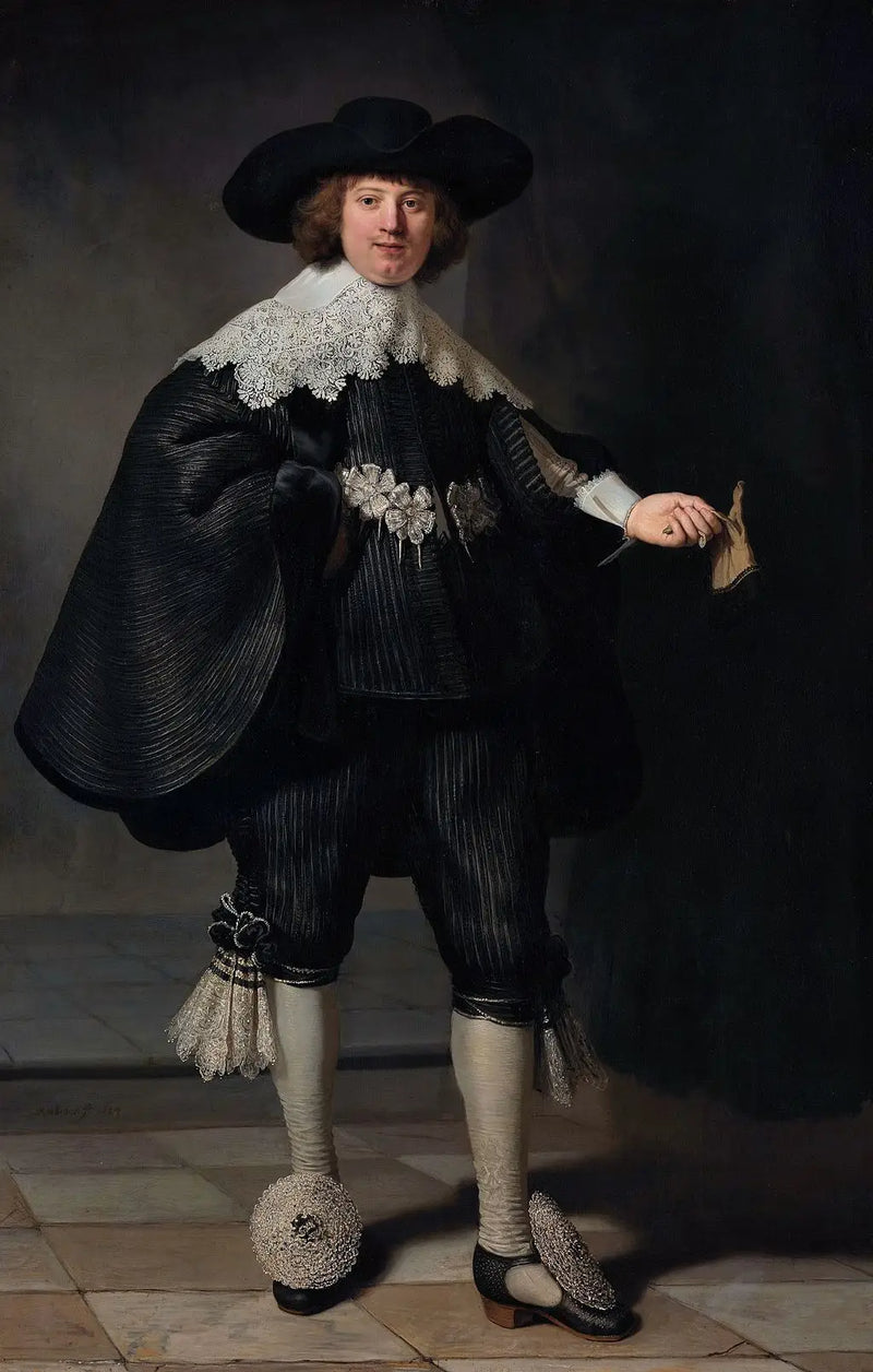 Marten Soolmans Portresi - Rembrandt