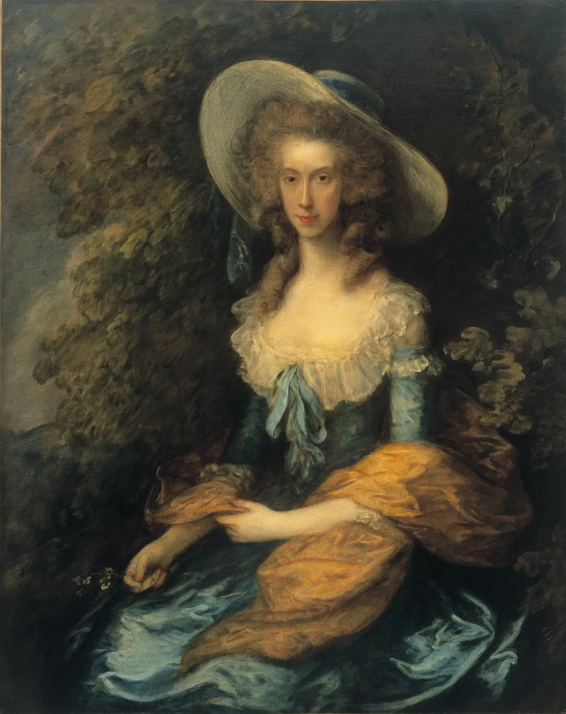 Mlle Evans Portresi - Thomas Gainsborough