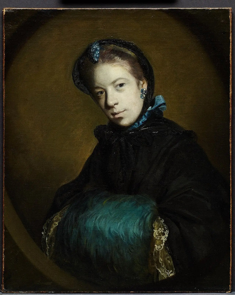 Mary Pelham Hanımefendisi Portresi - Joshua Reynolds