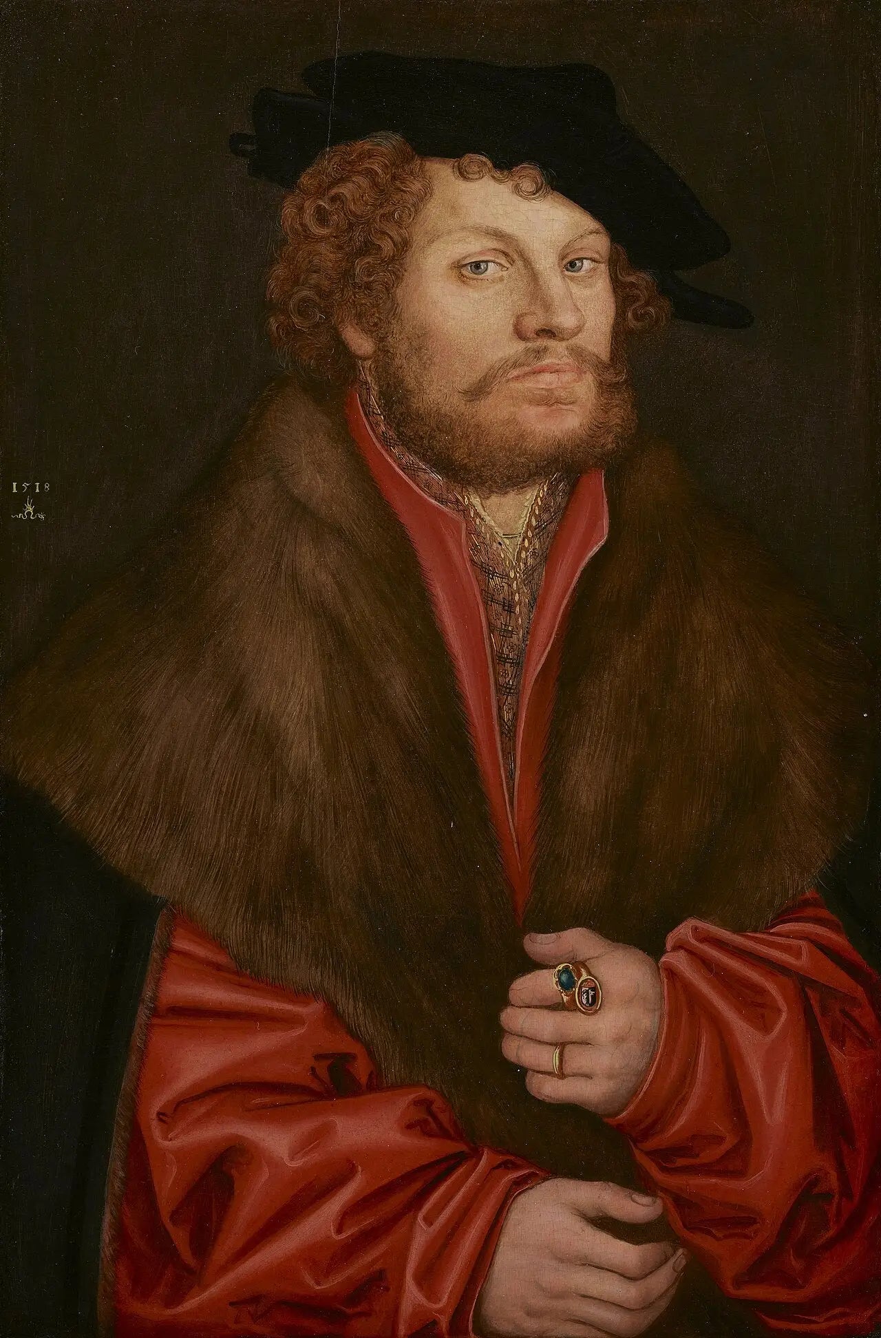 Portrait de Moritz Buchner - Lucas Cranach the Elder - Alpha Reproduction