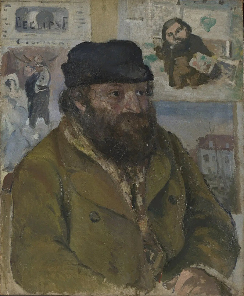 Paul Cézanne Portresi - Camille Pissarro