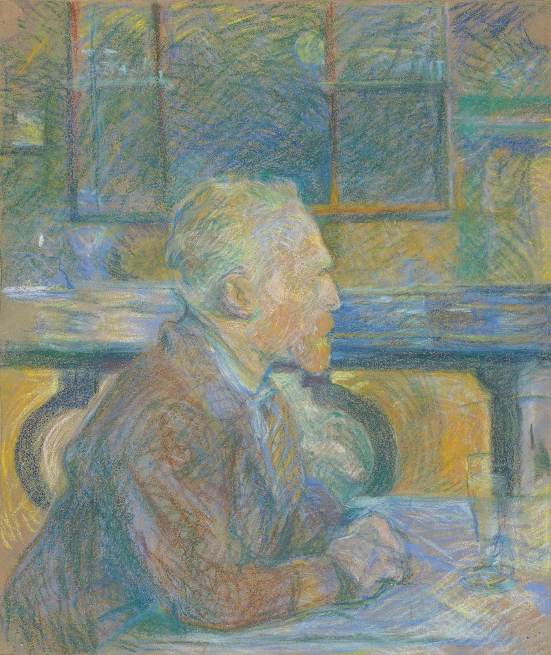 Vincent van Gogh Portresi - Henri de Toulouse-Lautrec