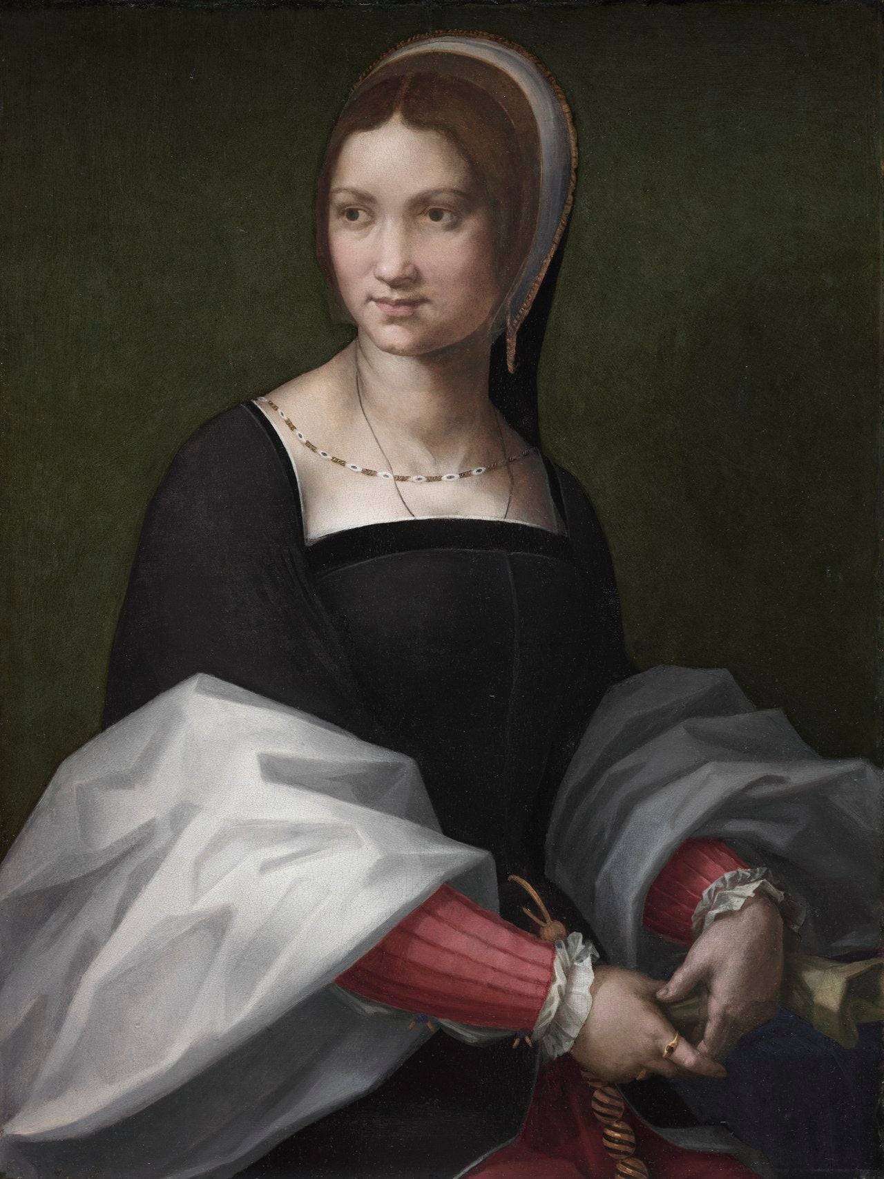 Portrait de femme. - Andrea del Sarto