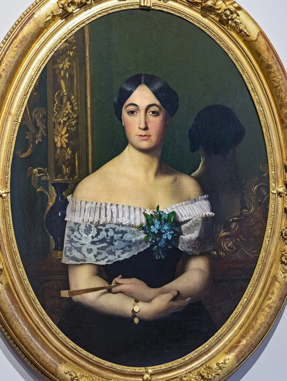 Reproduction du tableau « Portrait de femme - Jean-Léon Gérôme » par Alpha Reproduction en peinture à l’huile