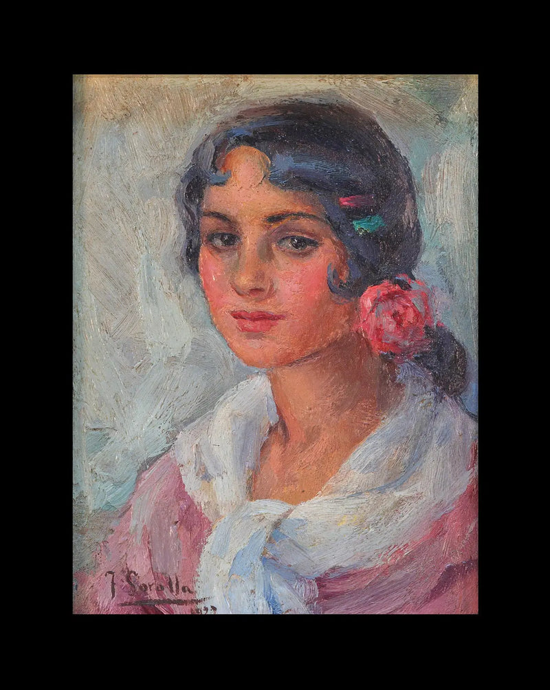 Kadın Portresi - Joaquín Sorolla