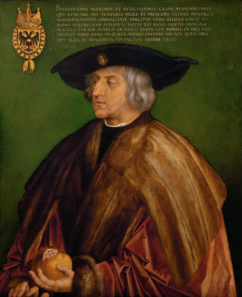 İmparator I. Maximilian Portresi - Albrecht Dürer