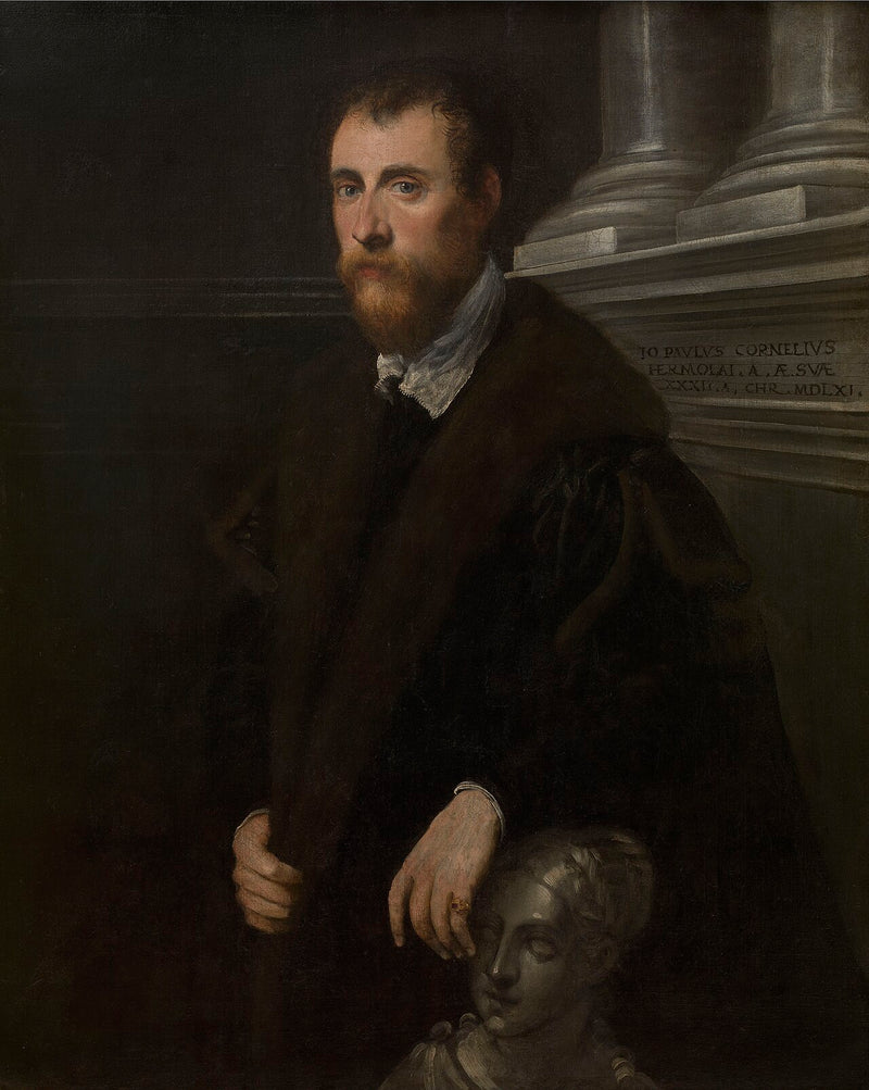 İnsanist Giovanni Paolo Cornaro Portresi - Jacopo Tintoretto