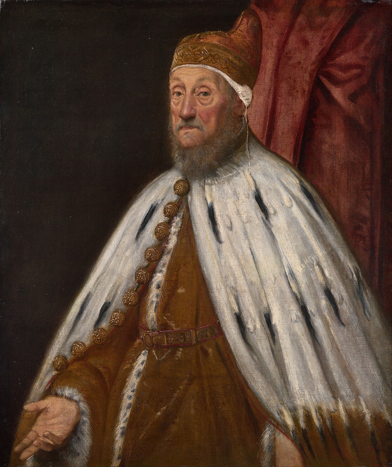 Pietro Loredano Dükü Portresi - Jacopo Tintoretto