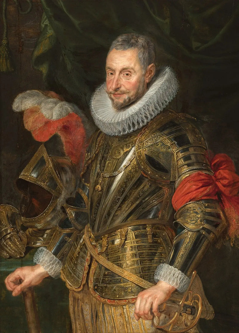Marquis Ambrogio Spinola Portresi - Peter Paul Rubens