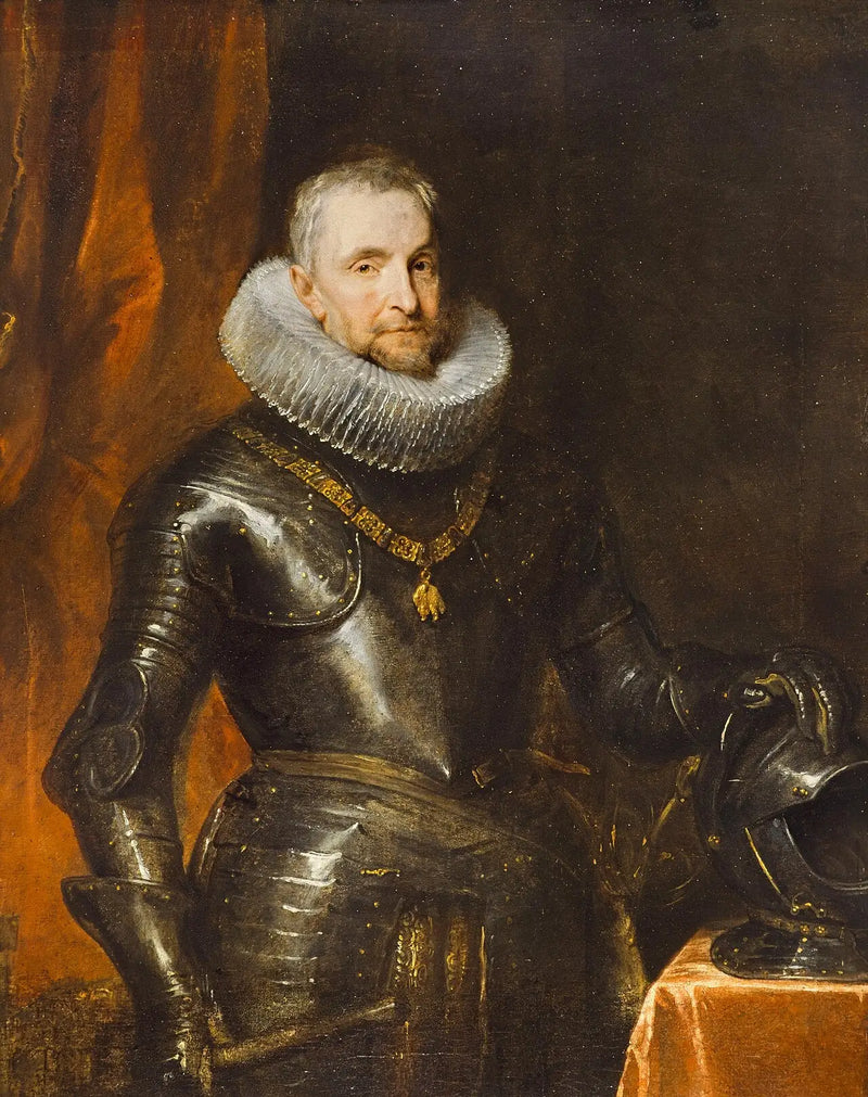 Marquis Ambrogio Spinola'nın Portresi (1569 - 1630) - Antoine van Dyck