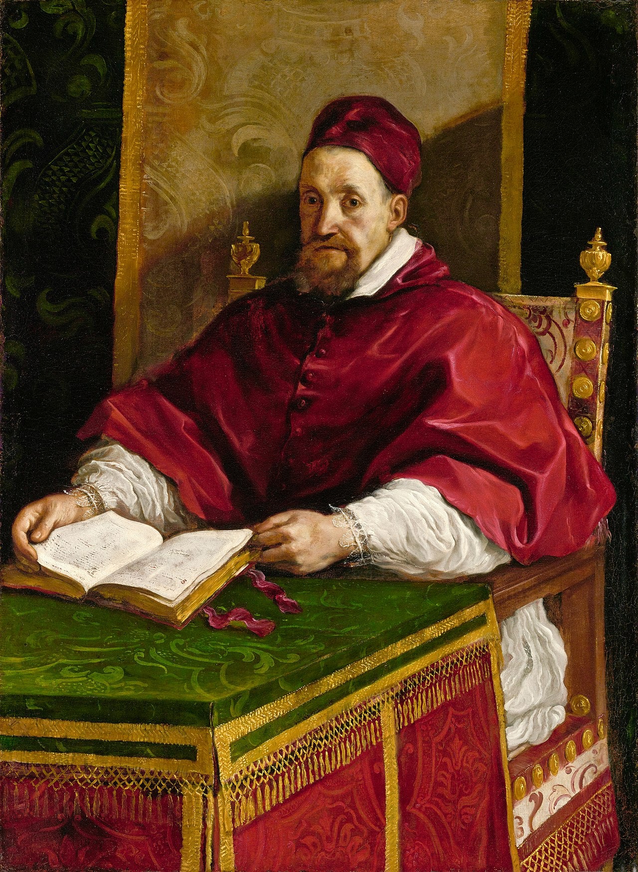 Portrait du pape Grégoire XV - Guercino