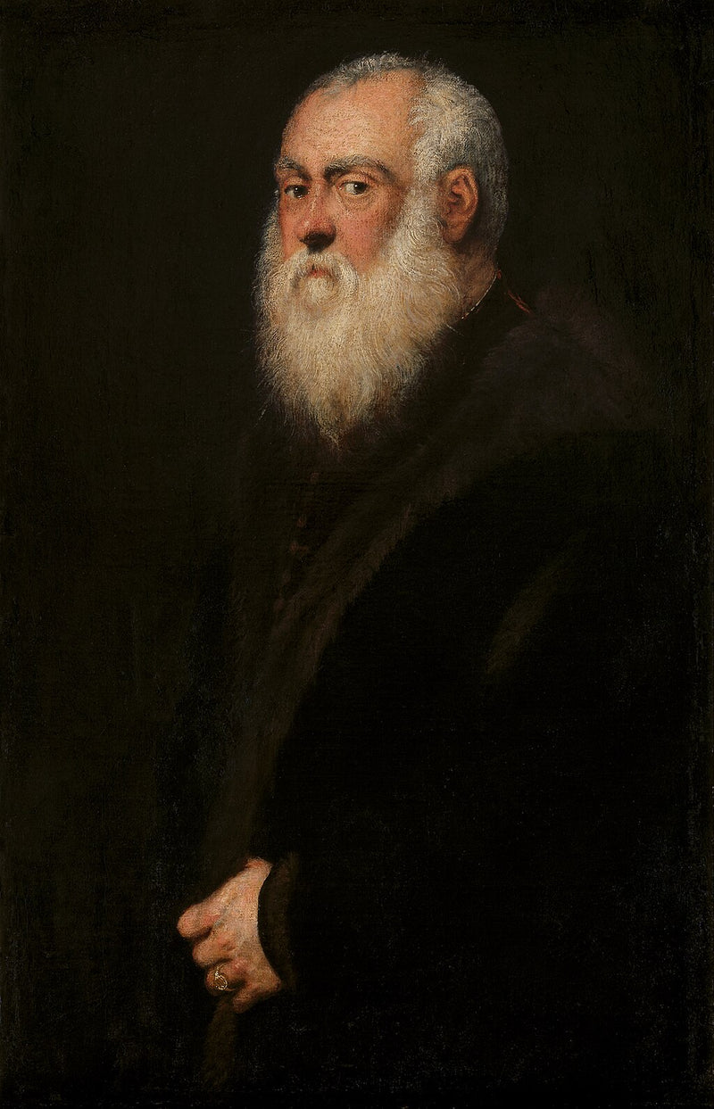 Kral Sigismond II Auguste'nin Portresi (1520-1572) - Jacopo Tintoretto
