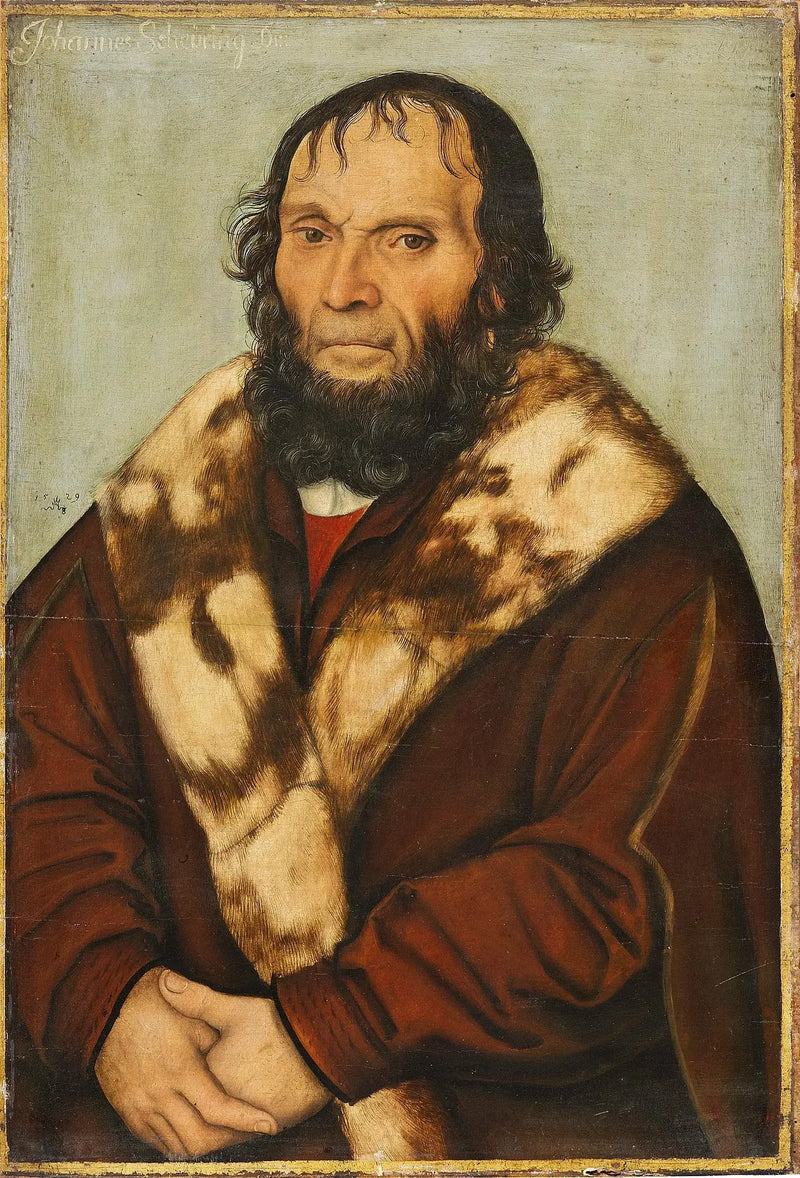 Ölümsüz Portre Dr. J. Scheyring - Lucas Cranach the Elder