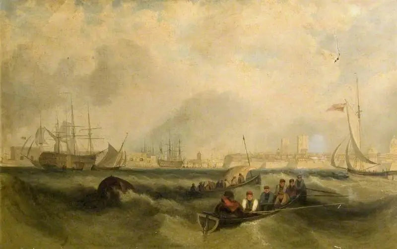 Portsmouth Limanı, Hampshire - J. M. W. Turner