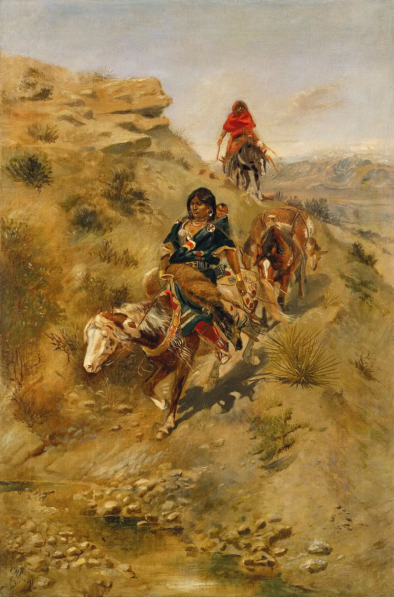 Evi Getirilen Et - Charles Marion Russell