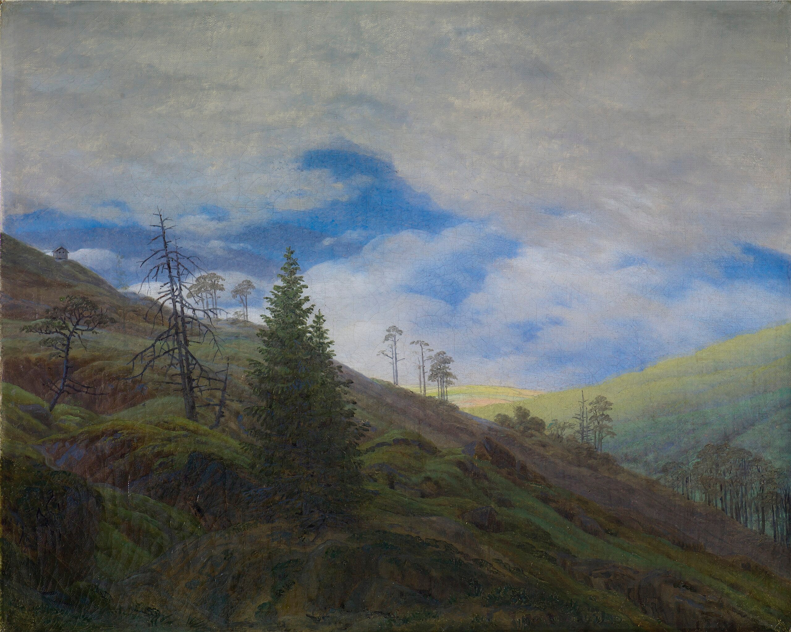 Riesengebirge'de Güneş Işığı - Caspar David Friedrich