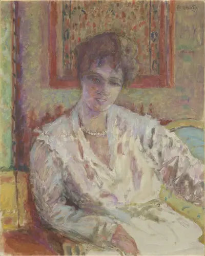 Kraliçe Thadée-Natanson: gülümseme - Pierre Bonnard