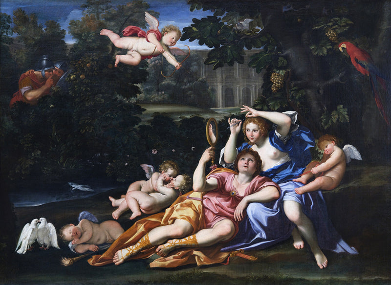 Renaud'un Armide Aynası - Domenichino