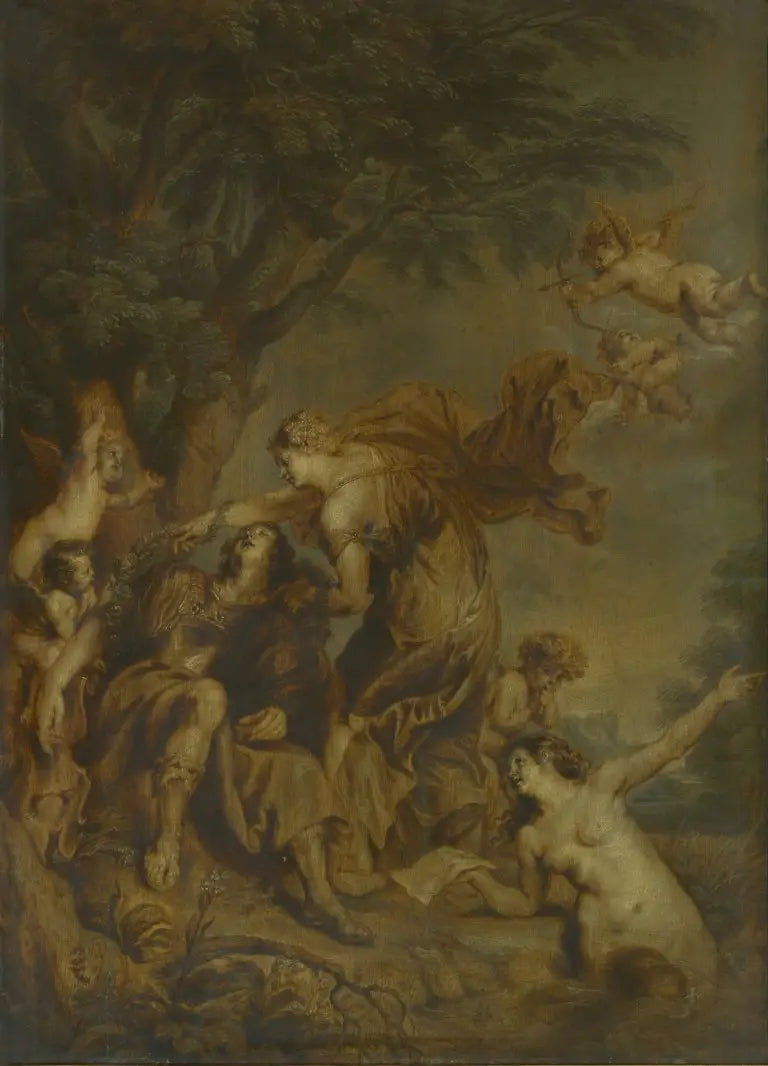 Rinaldo ve Armida - Antoine van Dyck