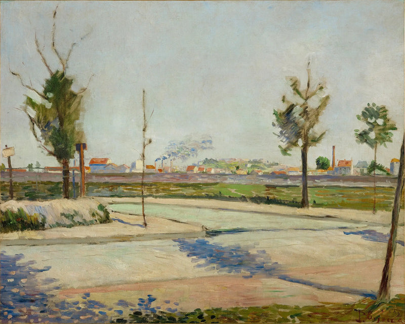 Gennevilliers Yolu - Paul Signac