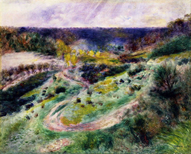 Wargemont Yolu - Pierre-Auguste Renoir