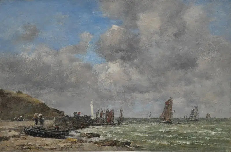 Saint-Brieuc, Légué kıyıları - Eugène Boudin