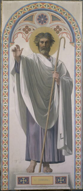 Saint Denis, Paris'ın ilk piskoposu - Jean-Auguste-Dominique Ingres