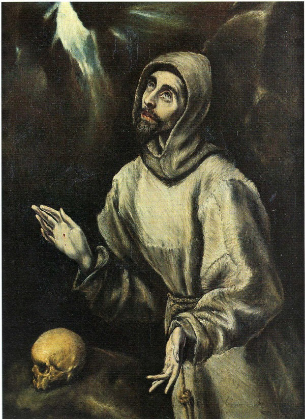 Saint François recevant les stigmates - El Greco