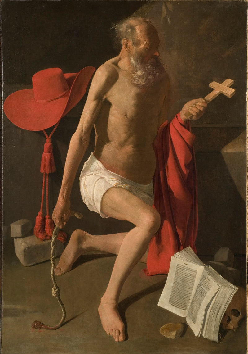 Saint Jérôme penitent - Georges de La Tour