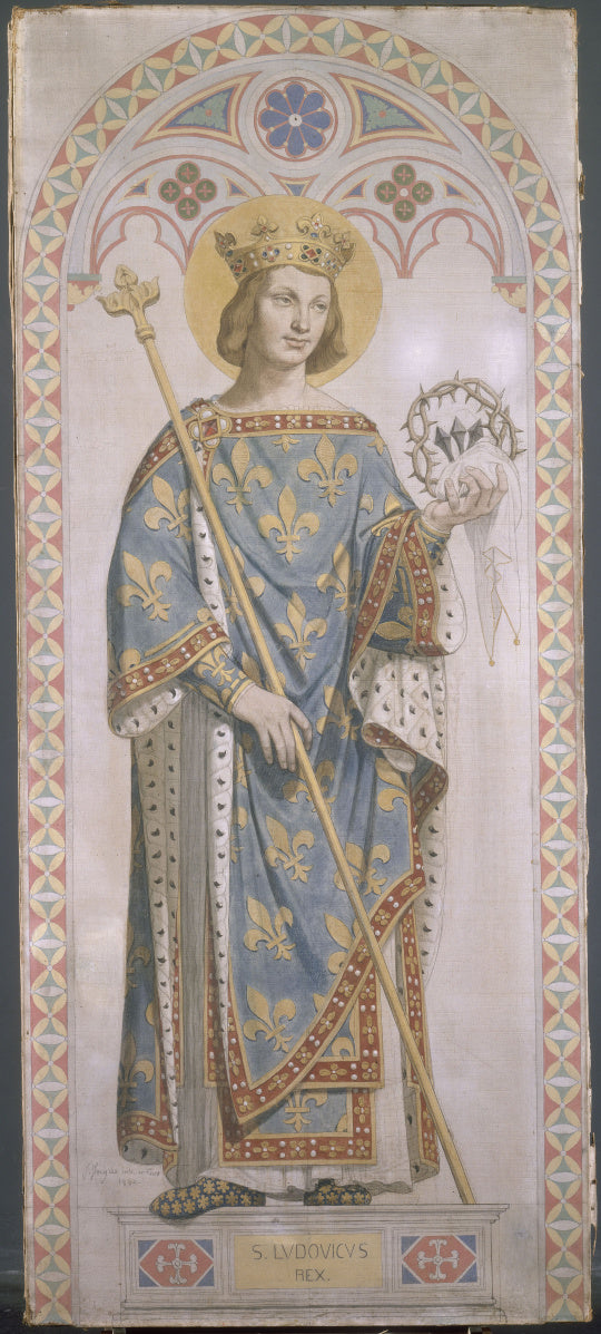 Saint Louis, Fransa Kralı - Jean-Auguste-Dominique Ingres