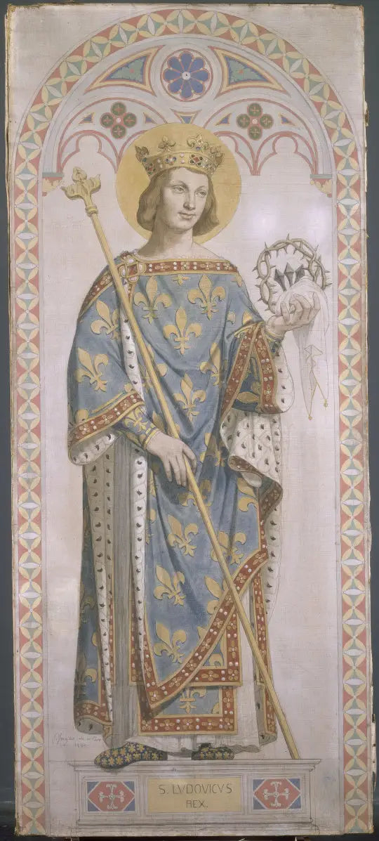 Saint Louis, Fransa Kralı - Jean-Auguste-Dominique Ingres