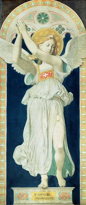 Azize Raphael, başmelek - Jean-Auguste-Dominique Ingres